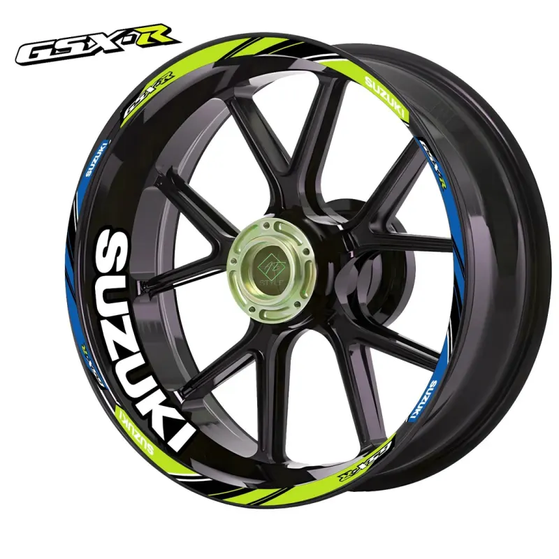 Suzuki motociklo ratlankių lipdukai 20 vnt rinkinys