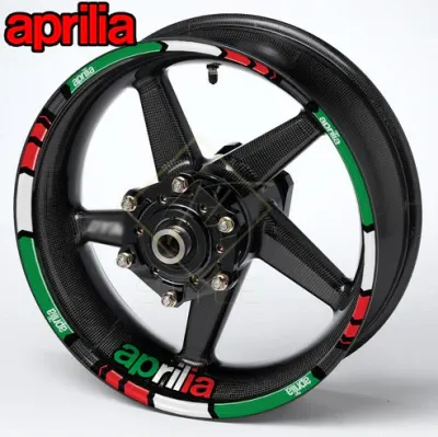 Aprilia Italy Edition ratlankių lipdukų rinkinys 20 vnt.