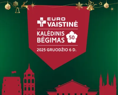 Kalėdinis Eurovaistinės bėgimas 2025
