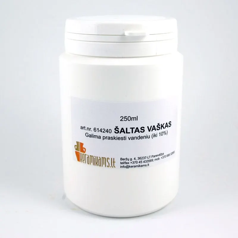 Šaltas vaškas 250 ml.