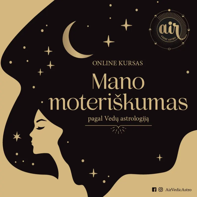 Savęs pažinimo mokymai pagal Vedų astrologiją MOTERIMS