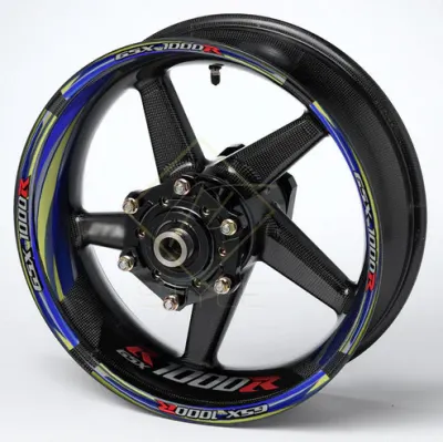 Suzuki GSX-R1000R Gixxer ratlankių lipdukai – 36 vnt. rinkinys