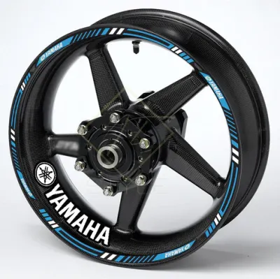 Yamaha motociklo ratlankių lipduka, daugiaspalvis