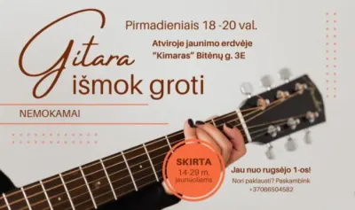 Išmok groti GITARA