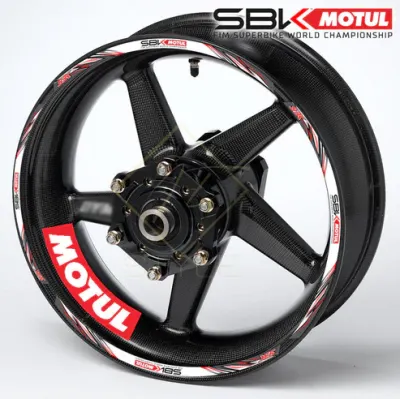 MOTUL SBK motociklo ratlankių lipdukai
