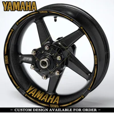 Yamaha YZF / MT motociklo ratlankių lipdukai