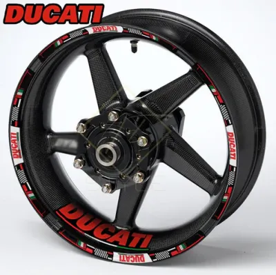 DUCATI ratlankių lipdukai – Italy Edition 20vnt rinkinys