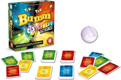 Stalo žaidimas TIK...TAK...BUMM...SPALVŲ BLYKSNIS