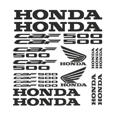 Honda CBF 500 - Motociklų lipdukų rinkinys