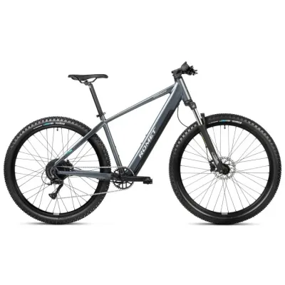 Elektrinis dviratis Romet e-Rambler 1.0 504WH 2024 graphite-turquoise-18" / M
