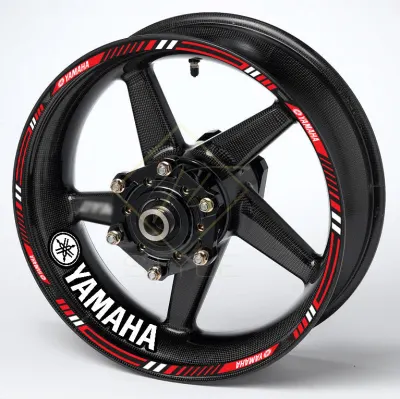 Yamaha motociklo ratlankių lipduka
