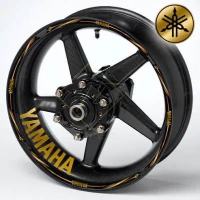Yamaha R1 / YZF / R6 / R7 motociklo ratlankių lipdukai