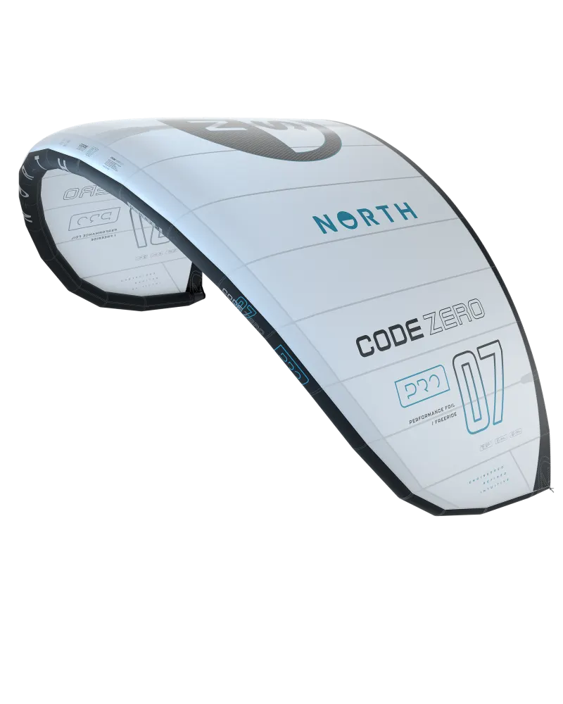 North 2025 Code Zero Pro Kite White Aitvaras Foilui