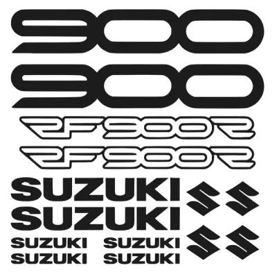Suzuki RF 900R Motociklų lipdukų rinkinys
