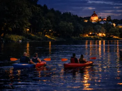 Vilnius: Naktinis Baidarių Plaukimas Nerimi
