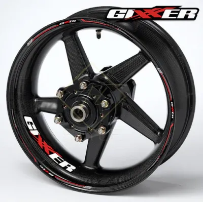 Gixxer Suzuki GSX-R ratlankių lipdukai
